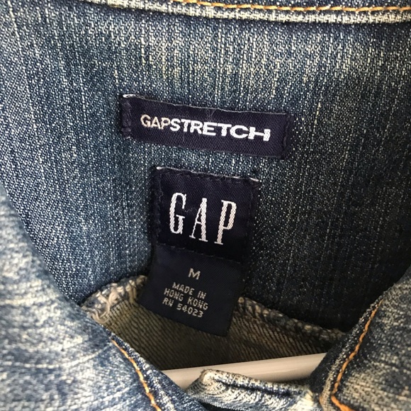 GAP denim retro jean jacket size Medium - Picture 2 of 2